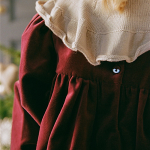 Платье с длинным рукавом Wheat "Elvira Ruby Red", рубиново-красное